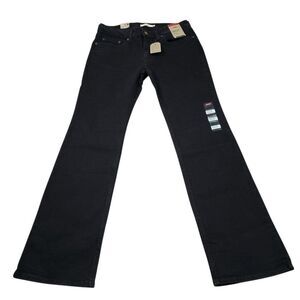 Levi's Superlow Bootcut Low Rise Y2K Stretch Jeans Black Size 30 x 32 90s